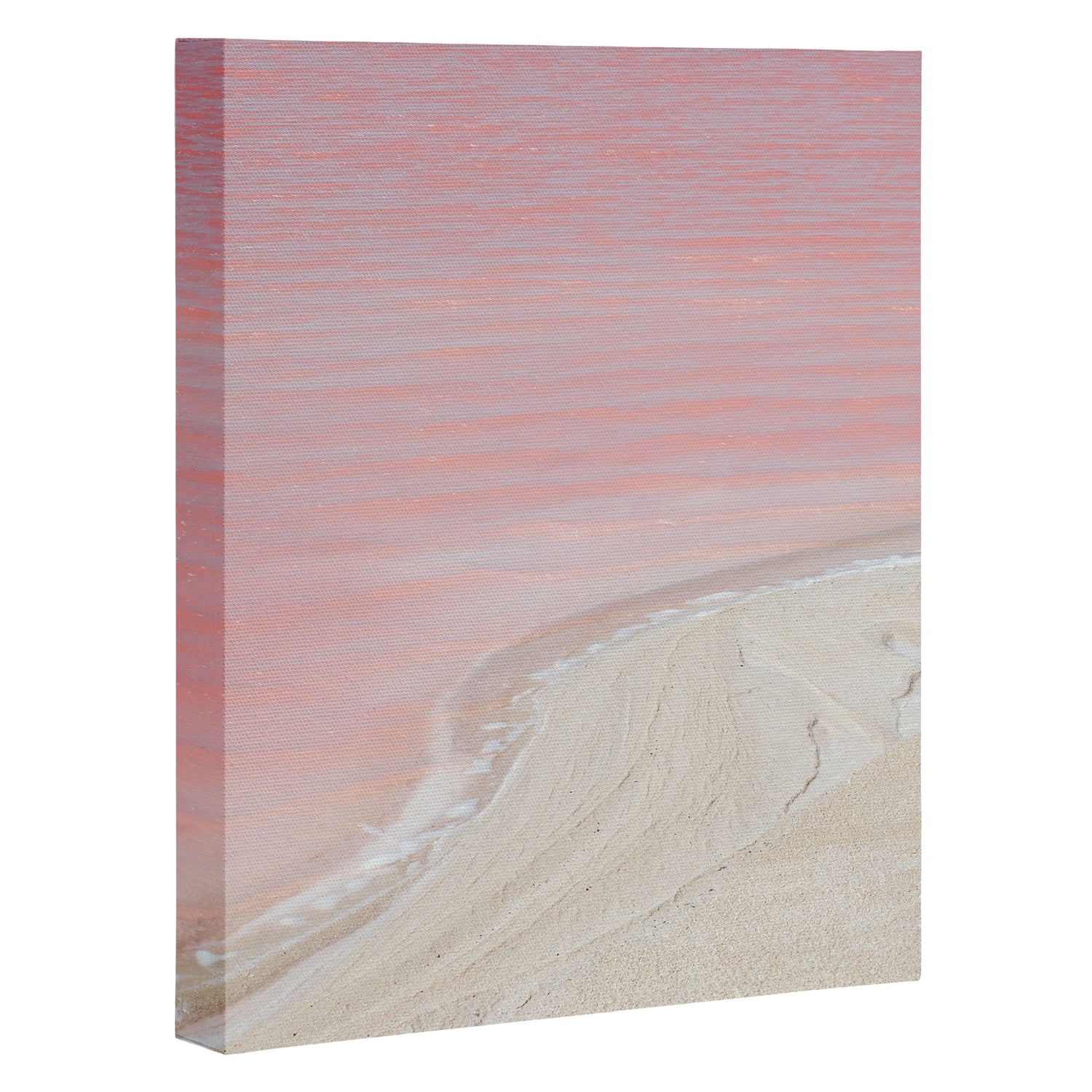 Pink Ocean in Yucatan, Mexico Canvas Print Gallery Image 3