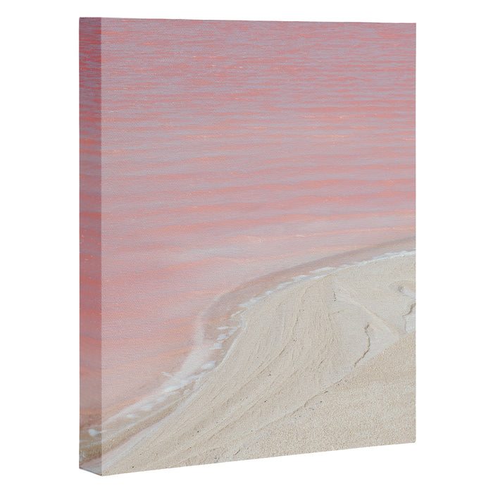 Pink Ocean in Yucatan, Mexico Canvas Print Gallery Image 1