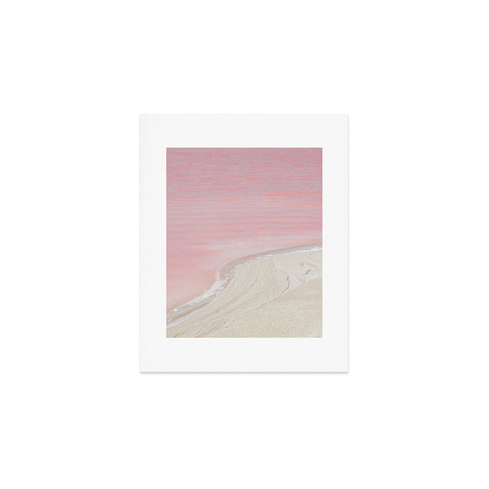Pink Ocean in Yucatan, Mexico Art Print Gallery Image 1