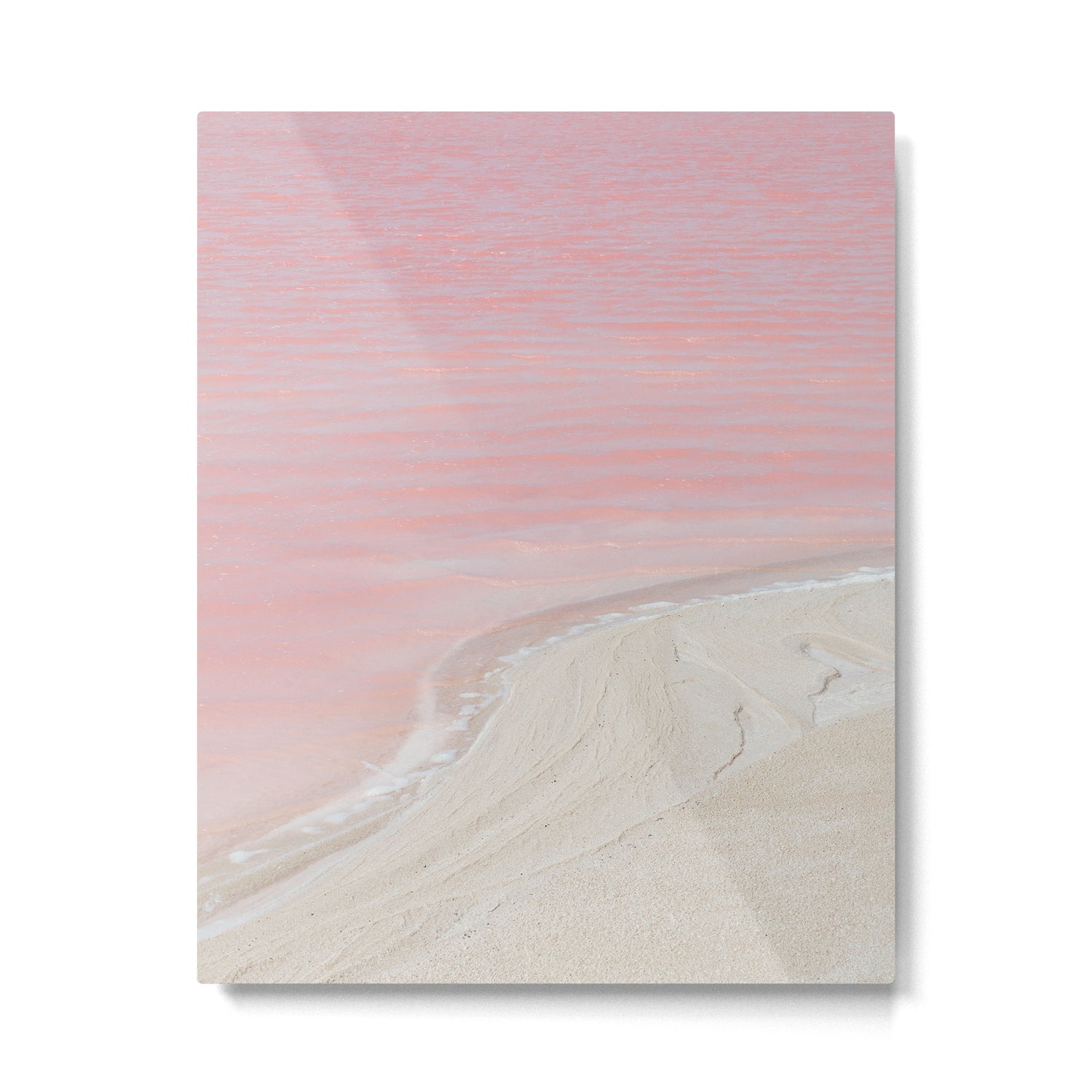 Pink Ocean in Yucatan, Mexico Metal Print Gallery Image 4