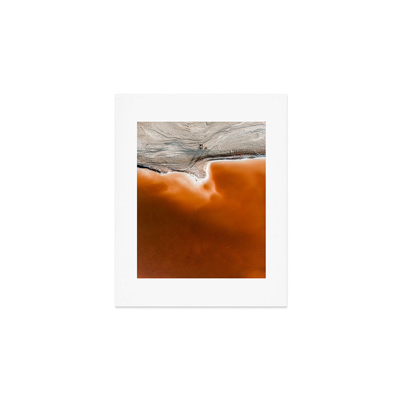 Red Pond in the Baja Desert vol. 1 Art Print Gallery Image 1