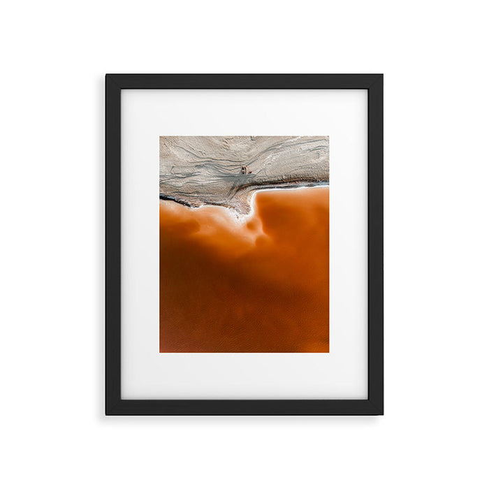 Red Pond in the Baja Desert vol. 1 Framed Art Print Gallery Image 1