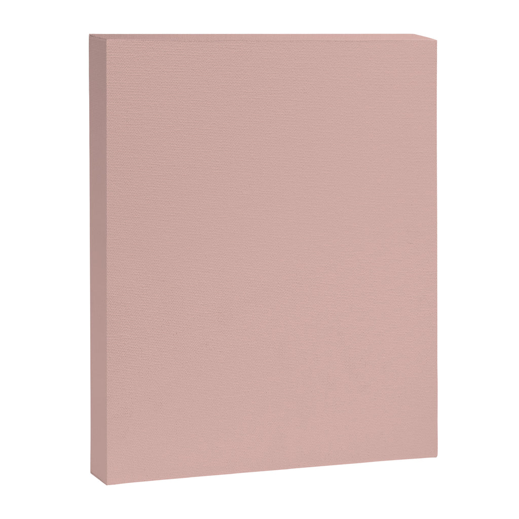 Solid Color Rose Gold Pink Canvas Print Gallery Image 8
