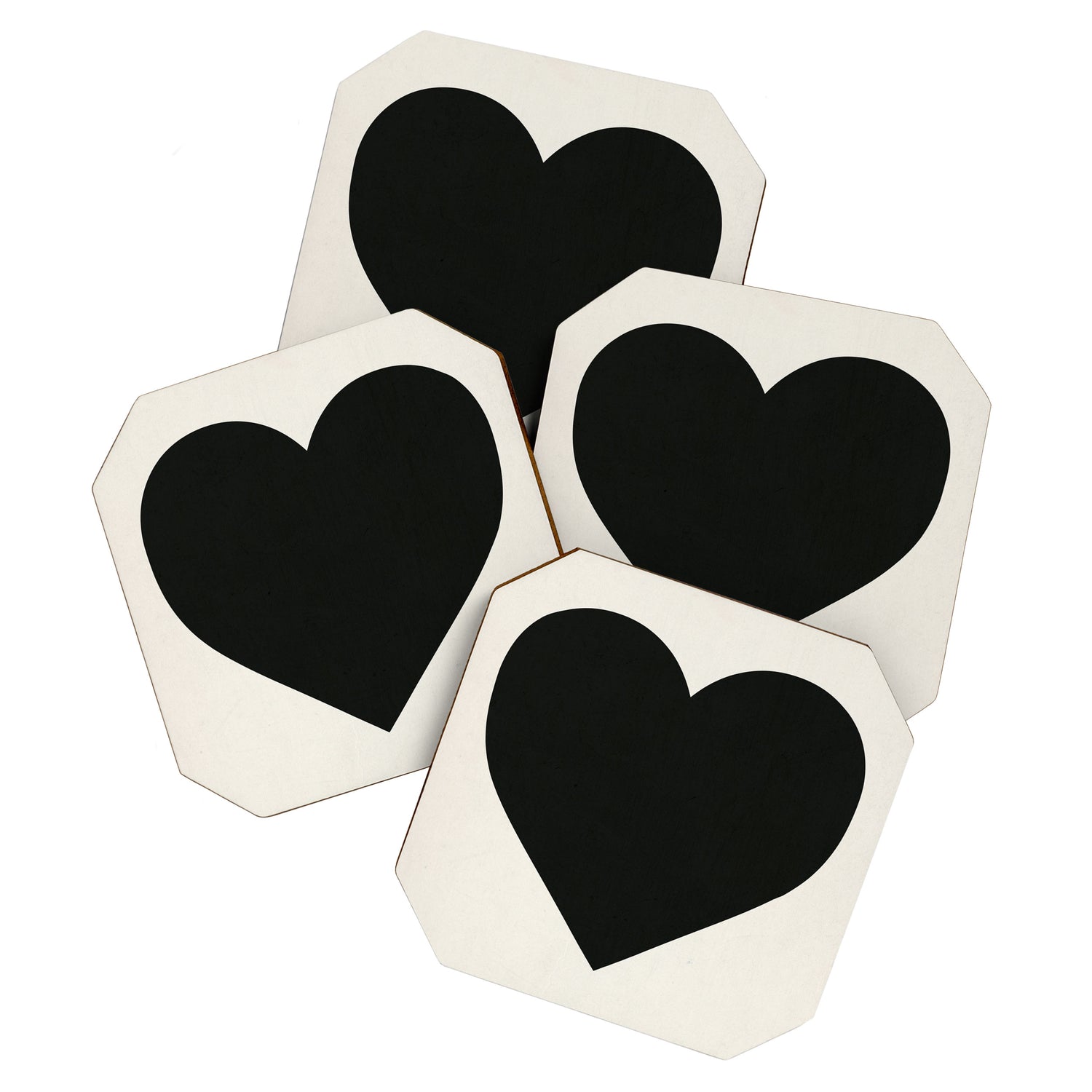 Black Heart Coaster Gallery Image 1