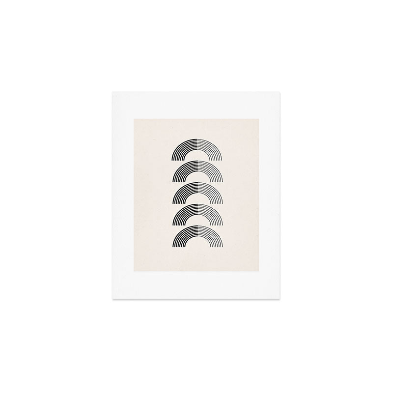 Black Rainbows Art Print Gallery Image 1