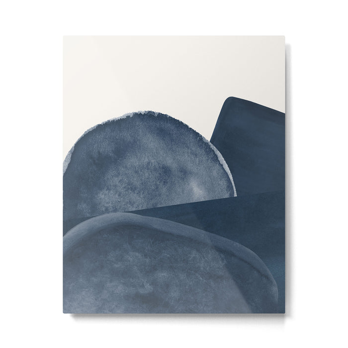 Blue Landscape Metal Print Gallery Image 1