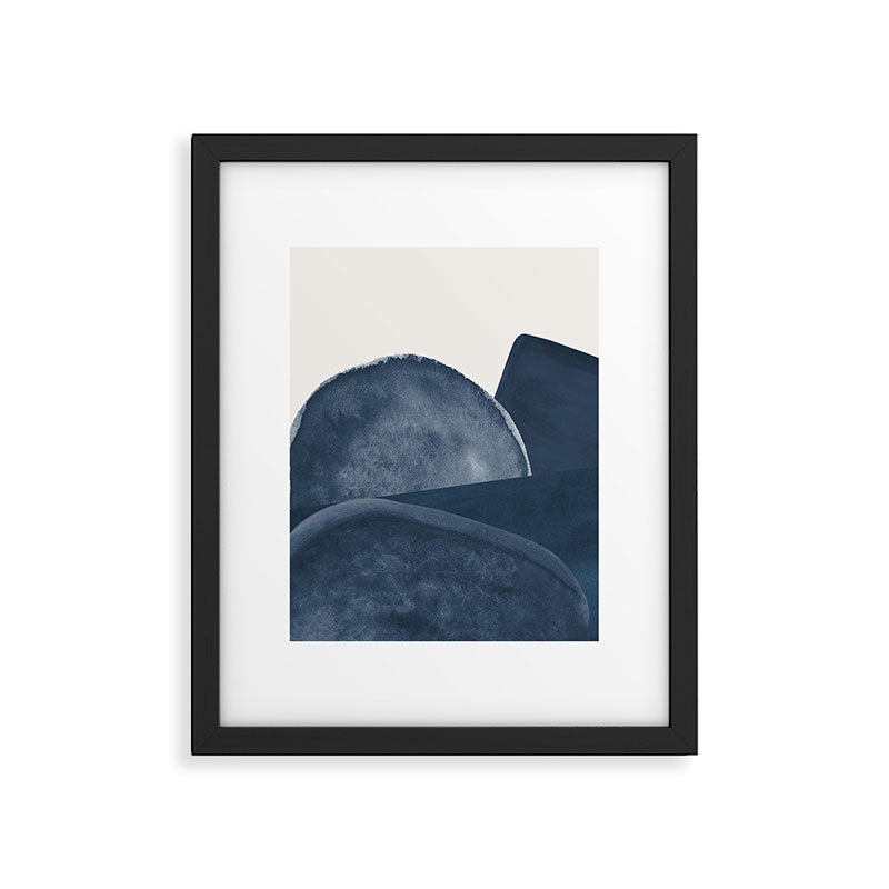 Blue Landscape Framed Art Print Gallery Image 5