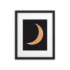 Boho Moon Framed Art Print Gallery Image 5