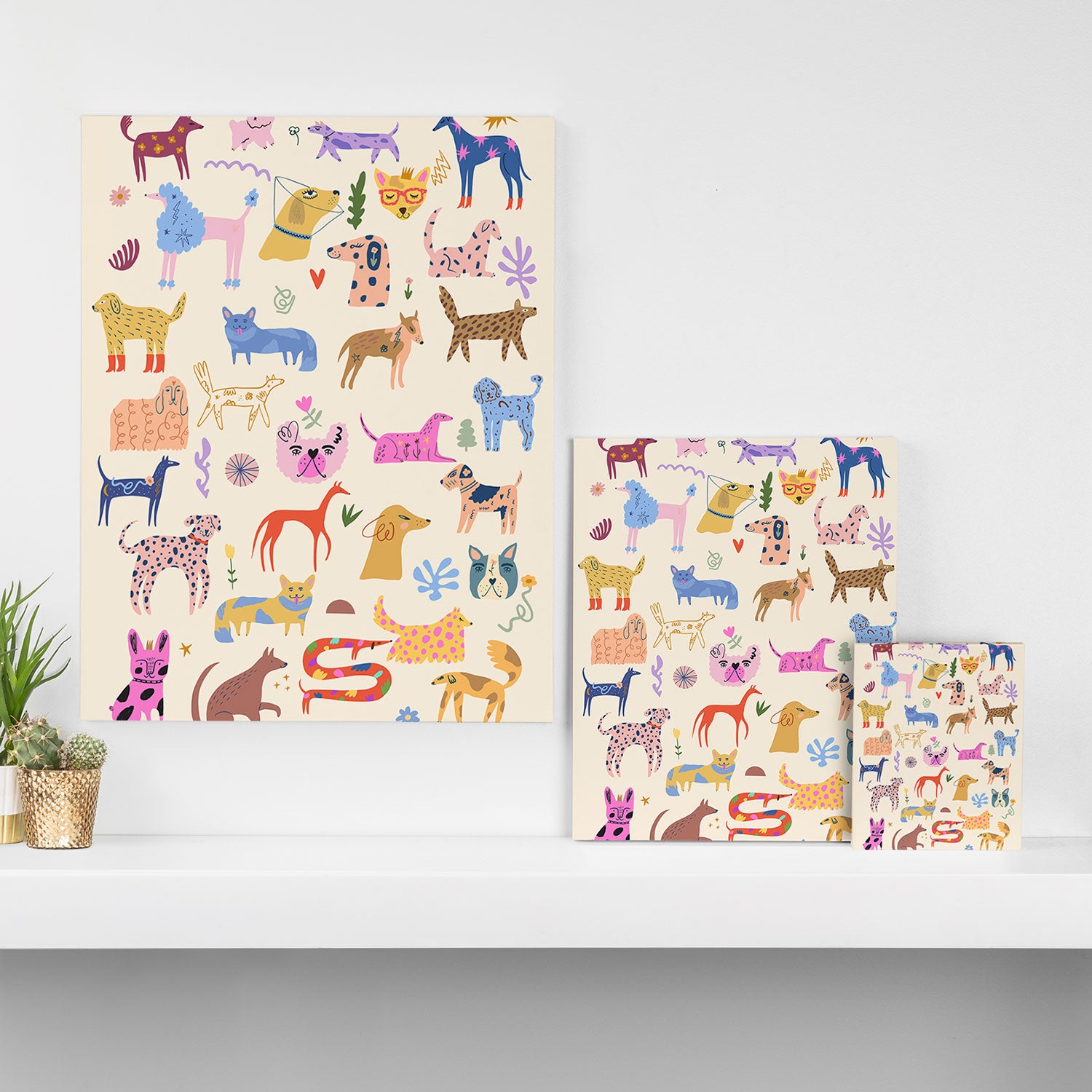 Dog Heaven Canvas Print Gallery Image 3