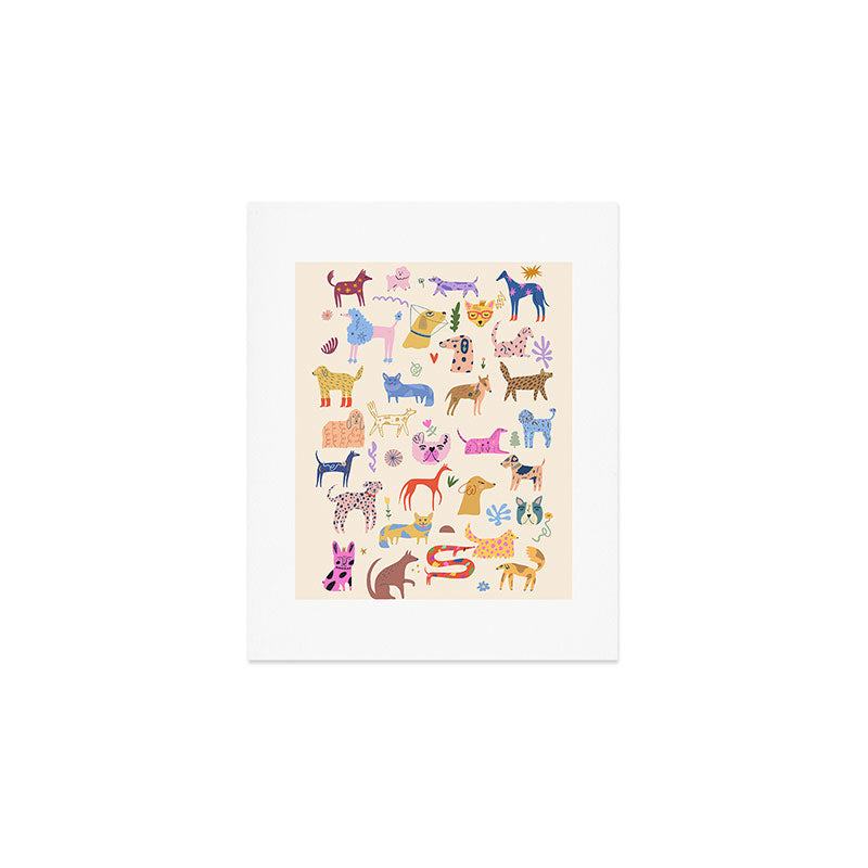 Dog Heaven Art Print Gallery Image 1