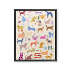 Dog Heaven Framed Canvas Print Gallery Image 6