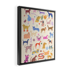 Dog Heaven Framed Canvas Print Gallery Image 2