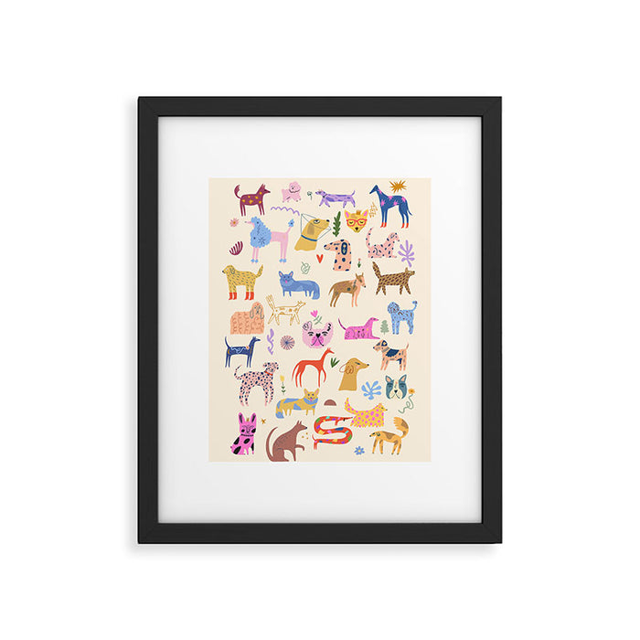 Dog Heaven Framed Art Print Gallery Image 1
