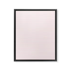 Baby Pink Stripe Framed Canvas Print Gallery Image 8