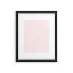 Baby Pink Stripe Framed Art Print Gallery Image 6