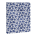 Blue & White Leopard Print  Canvas Print Gallery Image 8