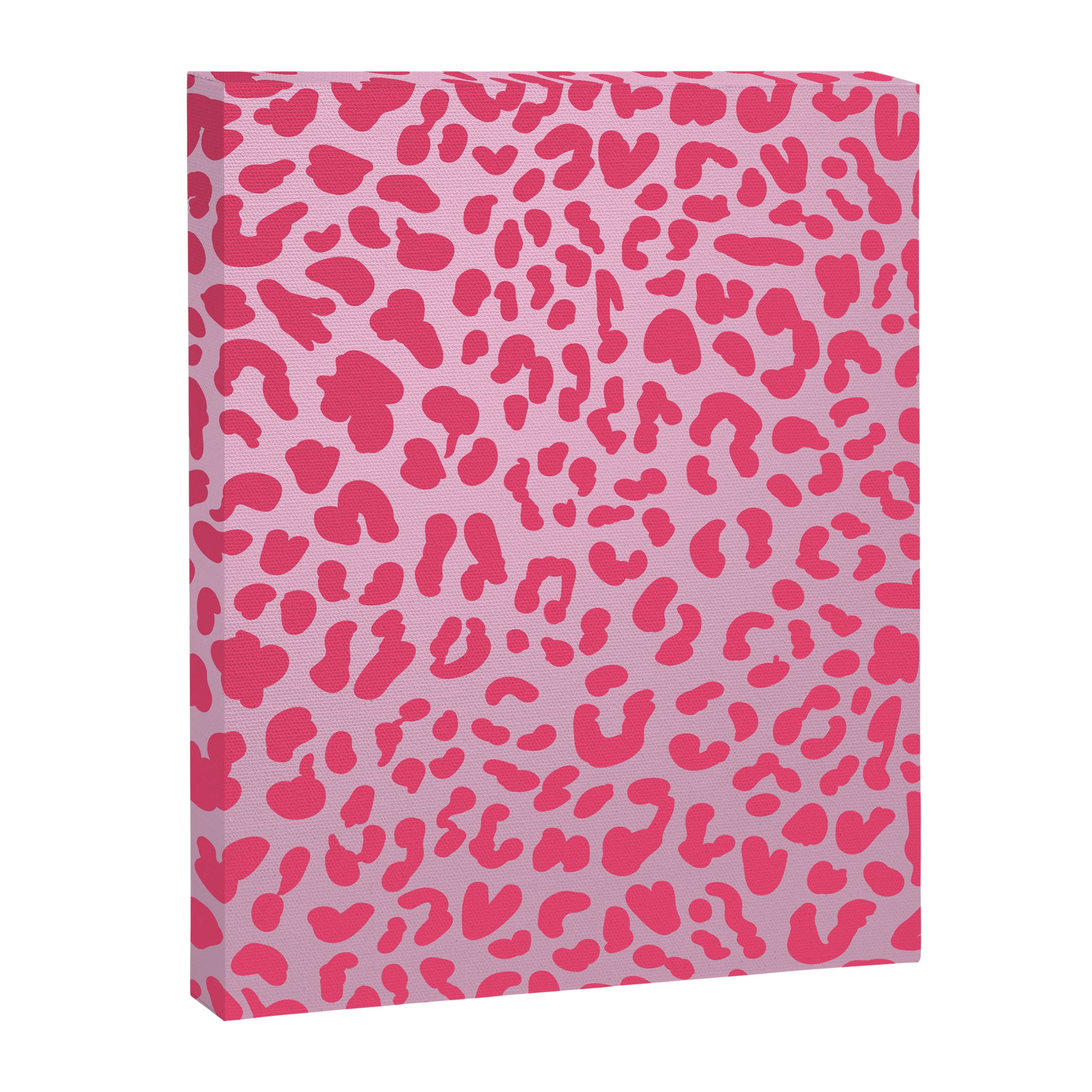 Candy Pink Leopard Canvas Print Gallery Image 8