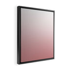 Dusty Rose Gradient Color Framed Canvas Print Gallery Image 2