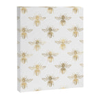 Gold Bee Pattern Canvas Print Gallery Image 8
