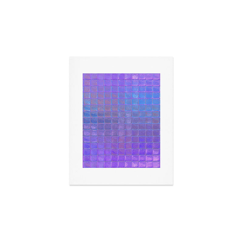 Iridescent Squares Art Print Gallery Image 1