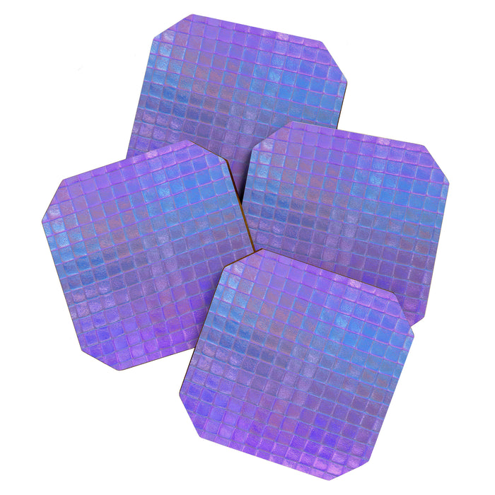 Iridescent Squares Coaster Gallery Image 1