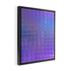 Iridescent Squares Framed Canvas Print Gallery Image 2