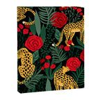 Leopards & Roses Pattern Canvas Print Gallery Image 8
