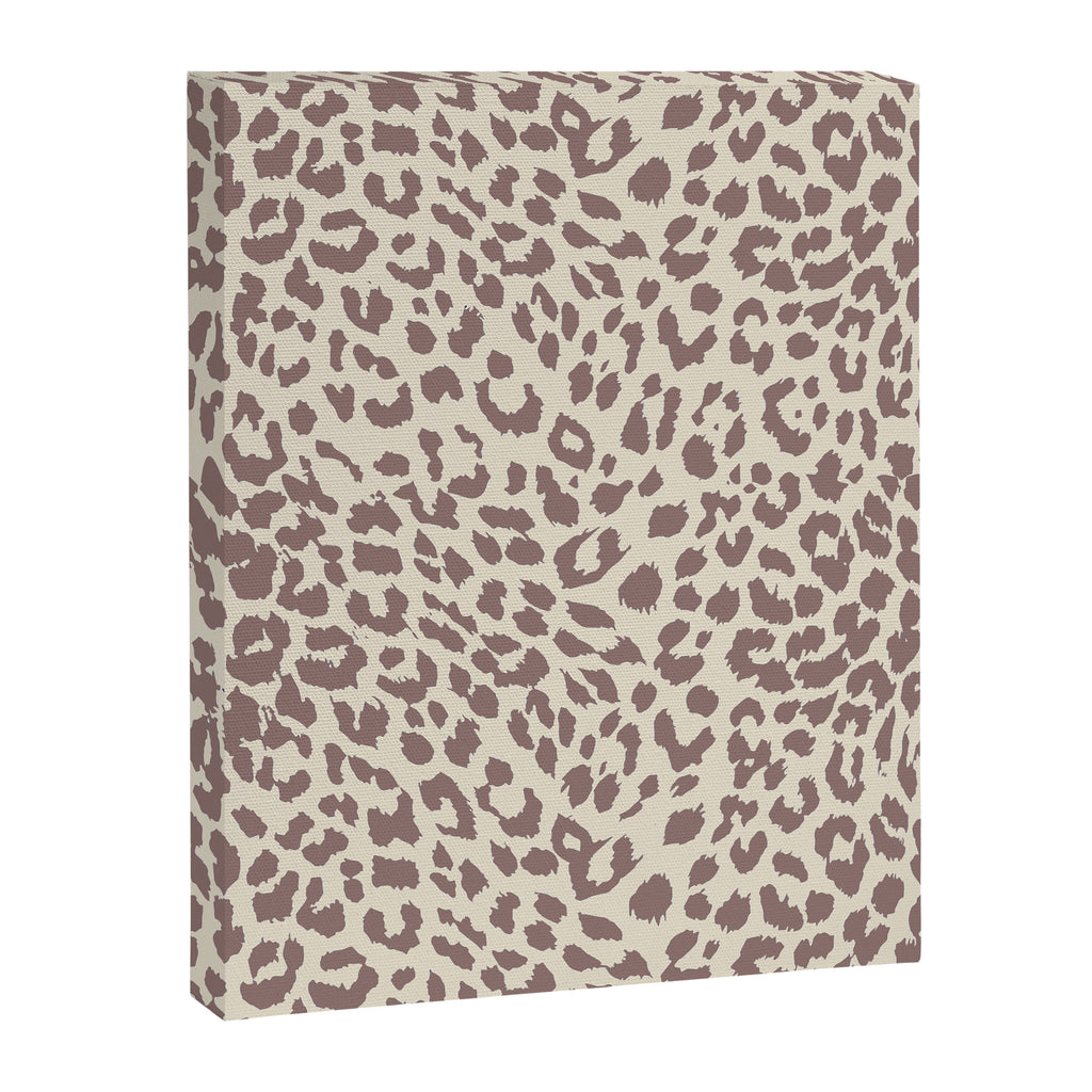 Light Tan Leopard Canvas Print Gallery Image 8