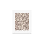 Light Tan Leopard Art Print Gallery Image 1
