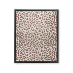 Light Tan Leopard Framed Canvas Print Gallery Image 8