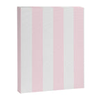 Luxury Striped Pastel Pink Canvas Print Gallery Image 8