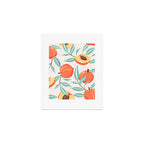 Peachy Pattern Art Print Gallery Image 1