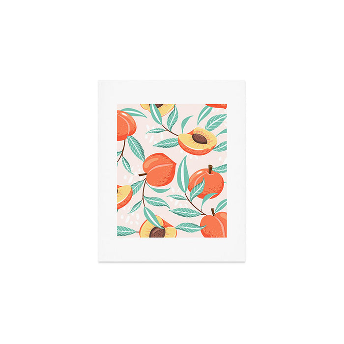 Peachy Pattern Art Print Gallery Image 1