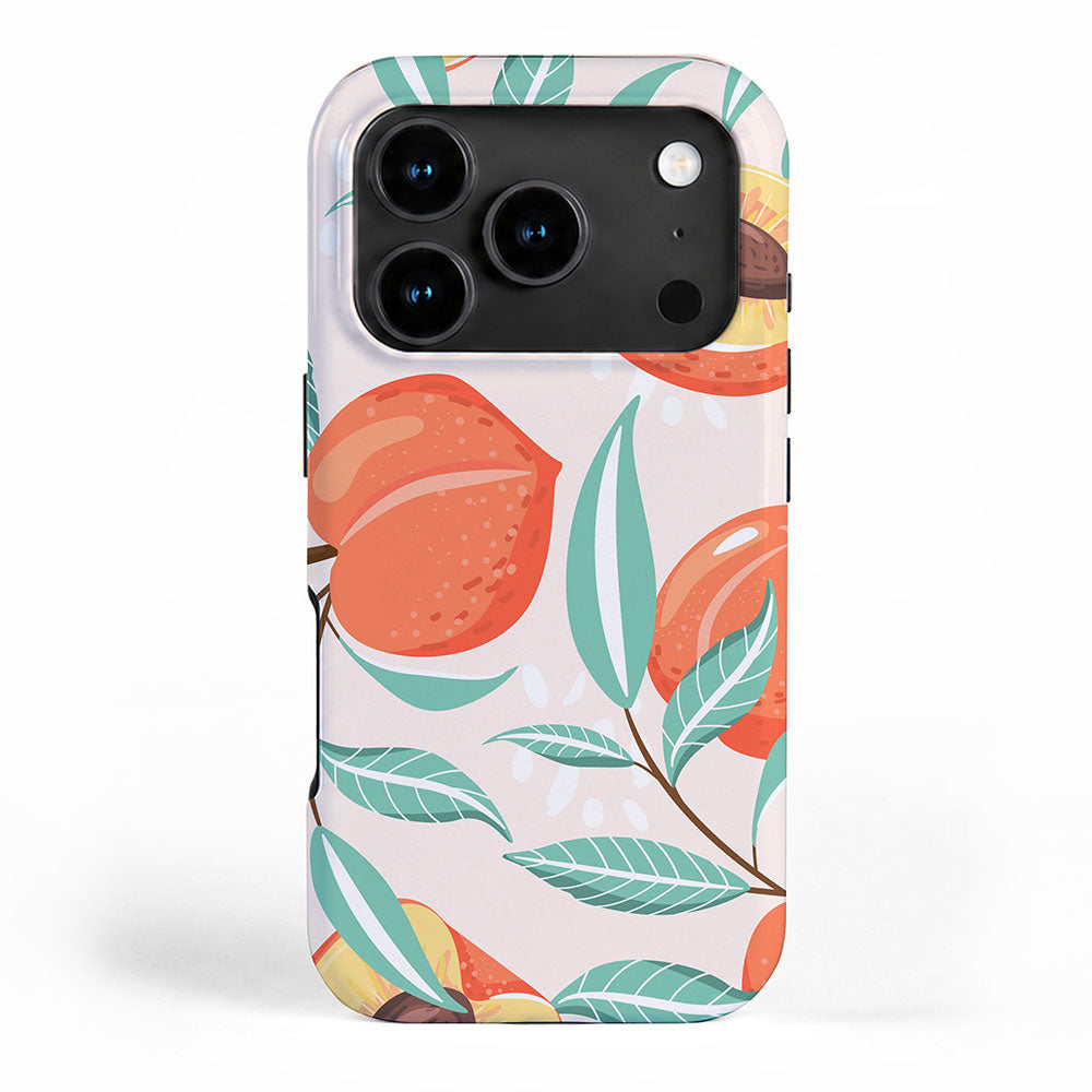 Peachy Pattern iPhone Case Gallery Image 1