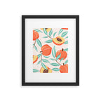 Peachy Pattern Framed Art Print Gallery Image 6