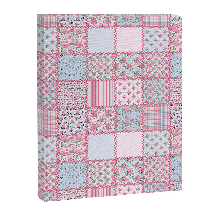 Pretty Pastel Patchwork Canvas Print Gallery Image 1