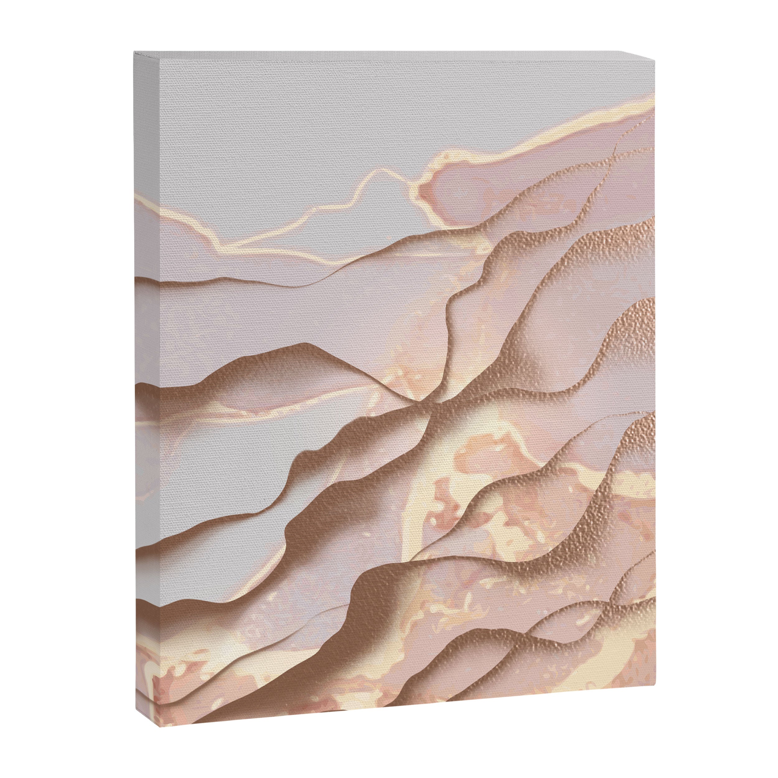 Rose Gold Sands Canvas Print Gallery Image 8