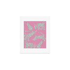 Pink Leopard Art Print Gallery Image 1