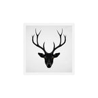 The Black Deer Art Print Gallery Image 1