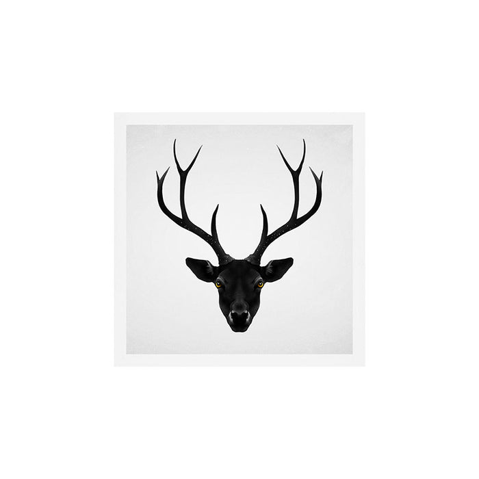 The Black Deer Art Print Gallery Image 1