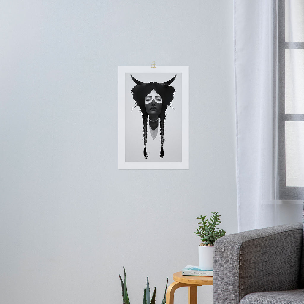 Windway Warrior Art Print Gallery Image 3