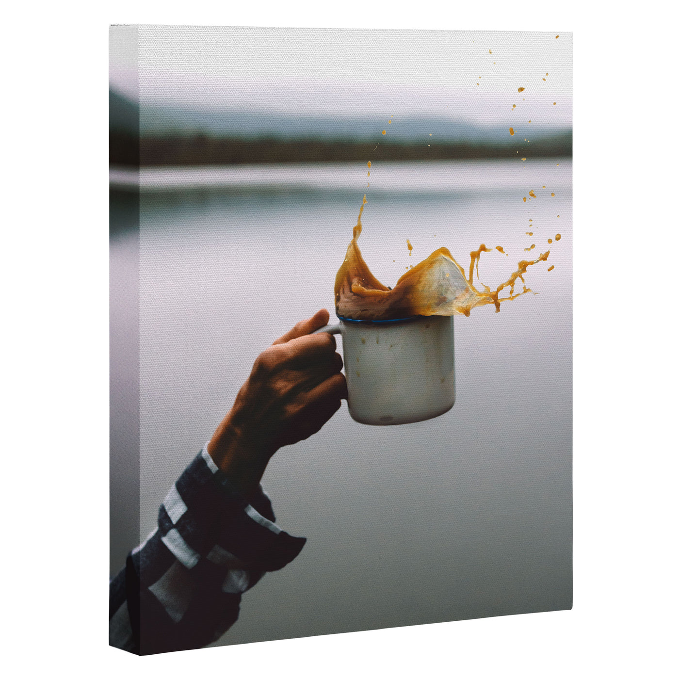 Coffee Cheers Canvas Print