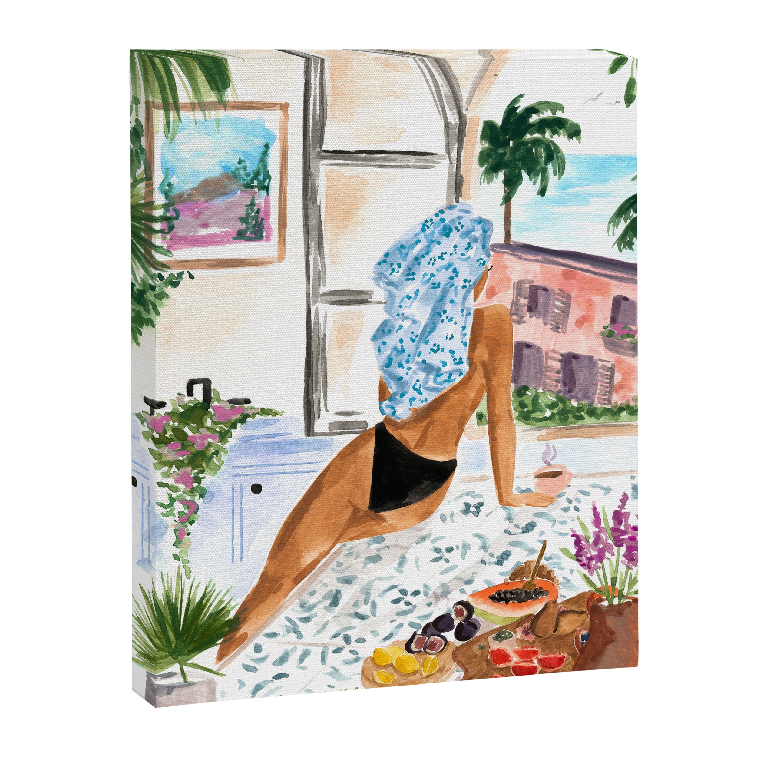 A Peaceful Morning Canvas Print Gallery Image 6