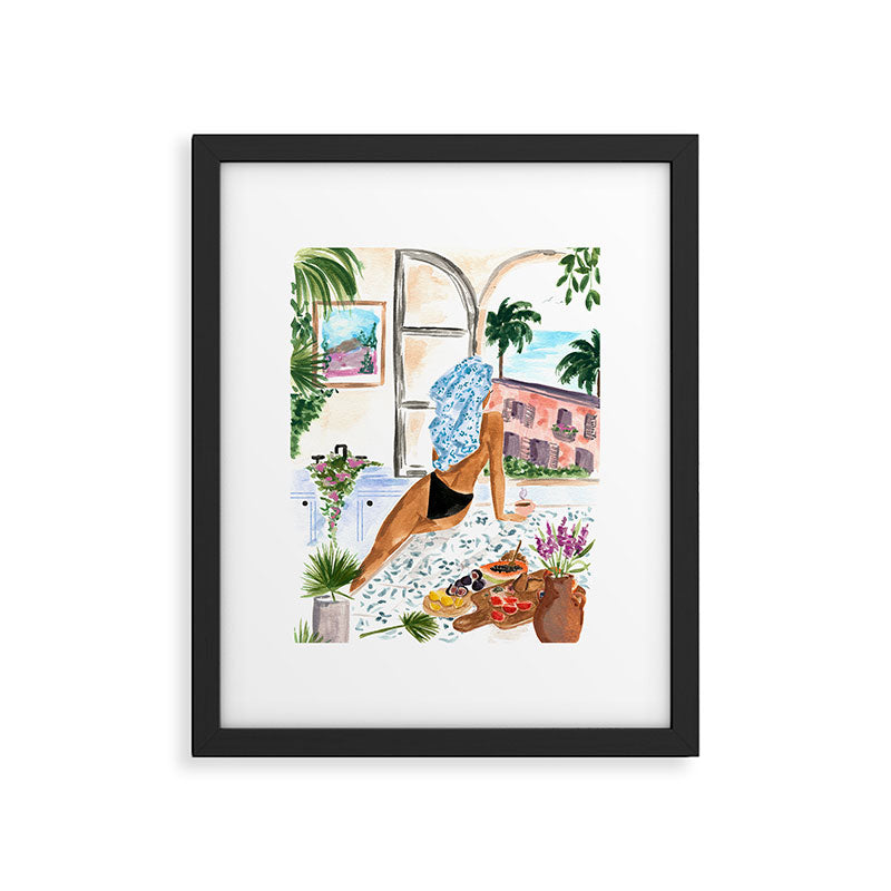 A Peaceful Morning Framed Art Print Gallery Image 5
