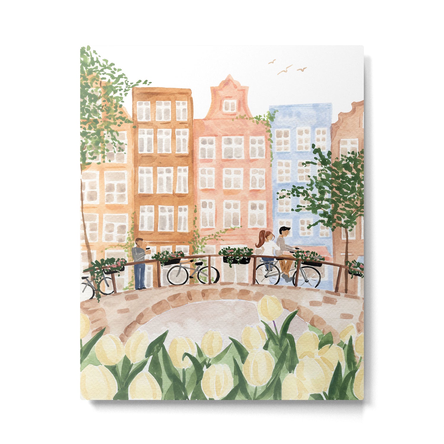 Amsterdam in the Spring Metal Print Gallery Image 4