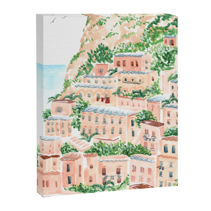 An Italian Shore Canvas Print Gallery Image 1