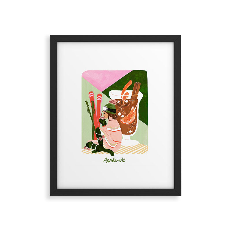 Apres Ski Framed Art Print Gallery Image 5