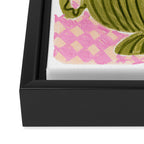 Bananas in Vase Framed Canvas Print Gallery Image 3