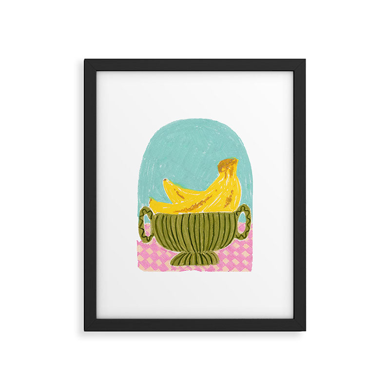 Bananas in Vase Framed Art Print Gallery Image 5