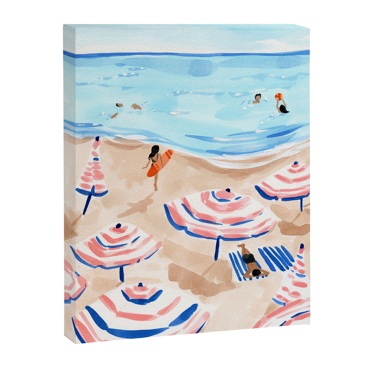 Beach Day II Canvas Print Gallery Image 6